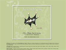 Tablet Screenshot of facecindy.com